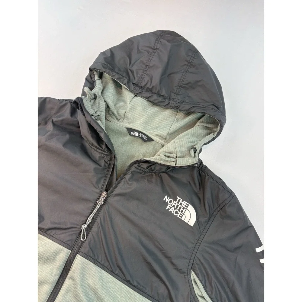 The North Face Men's Black Train N  Logo Full Zip Overlay Jacket Large